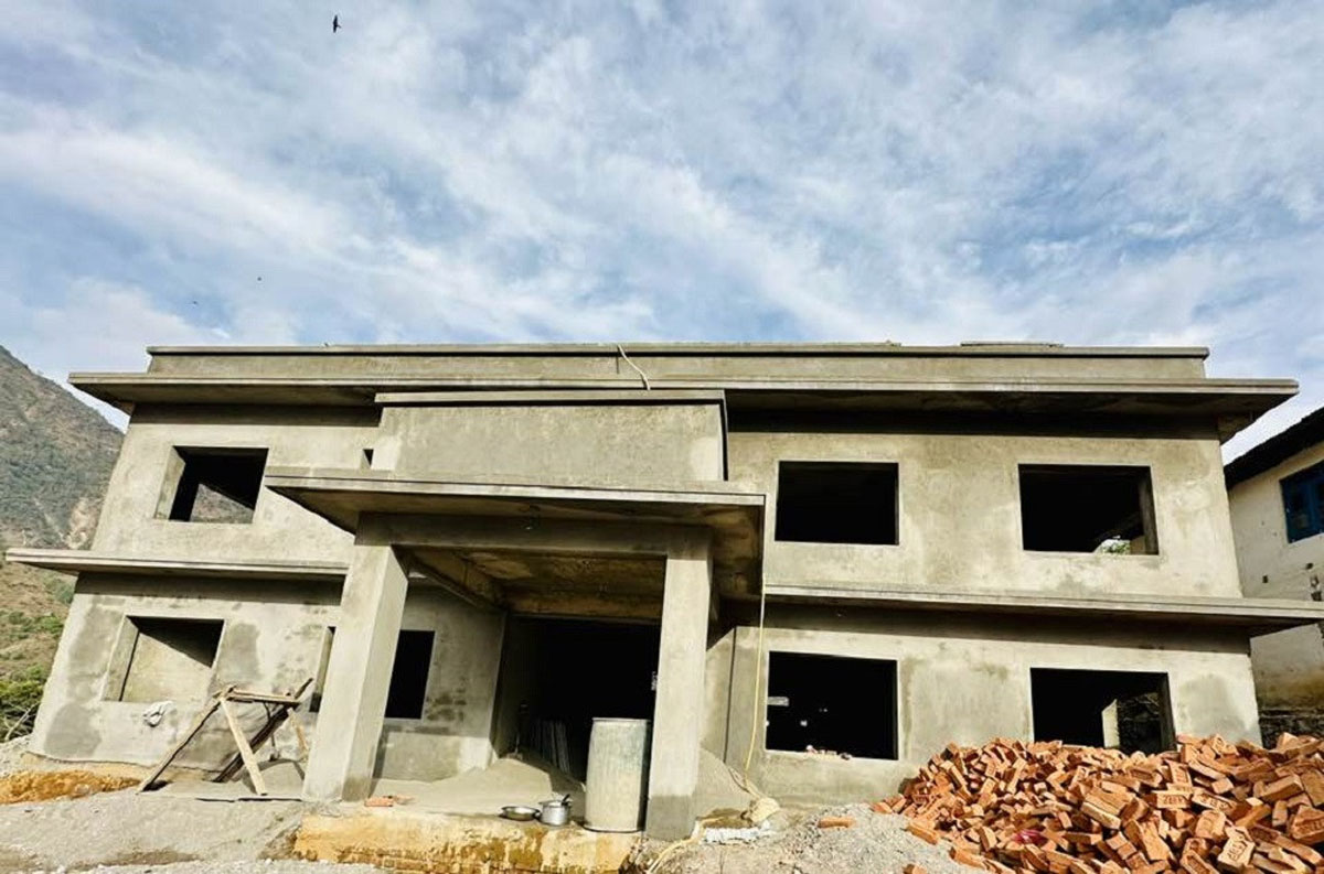 भिमगिठेको भवन निर्माण अन्तिम चरणमा, तीन करोड ६३ लाख लागत