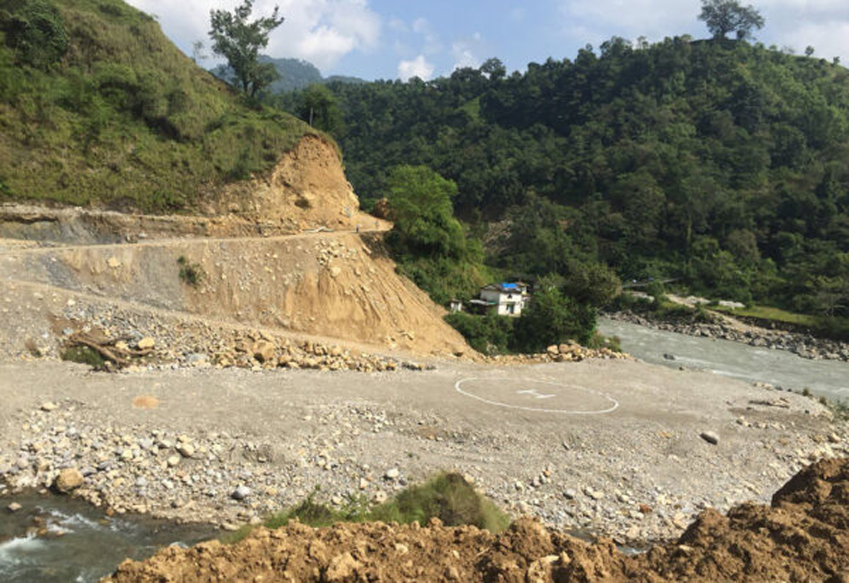 कालीगण्डकी लोकमार्ग १५ वर्षसम्म पनि पूरा हुनसकेन, स्थानीयवासी आक्रोशित