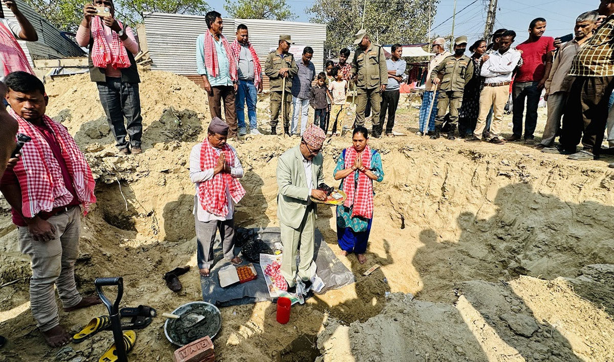 लहान नगरपालिकाद्वारा कृषि उत्पादनको व्यवस्थित बजारीकरण गर्ने तरकारी बजार बनाउदै