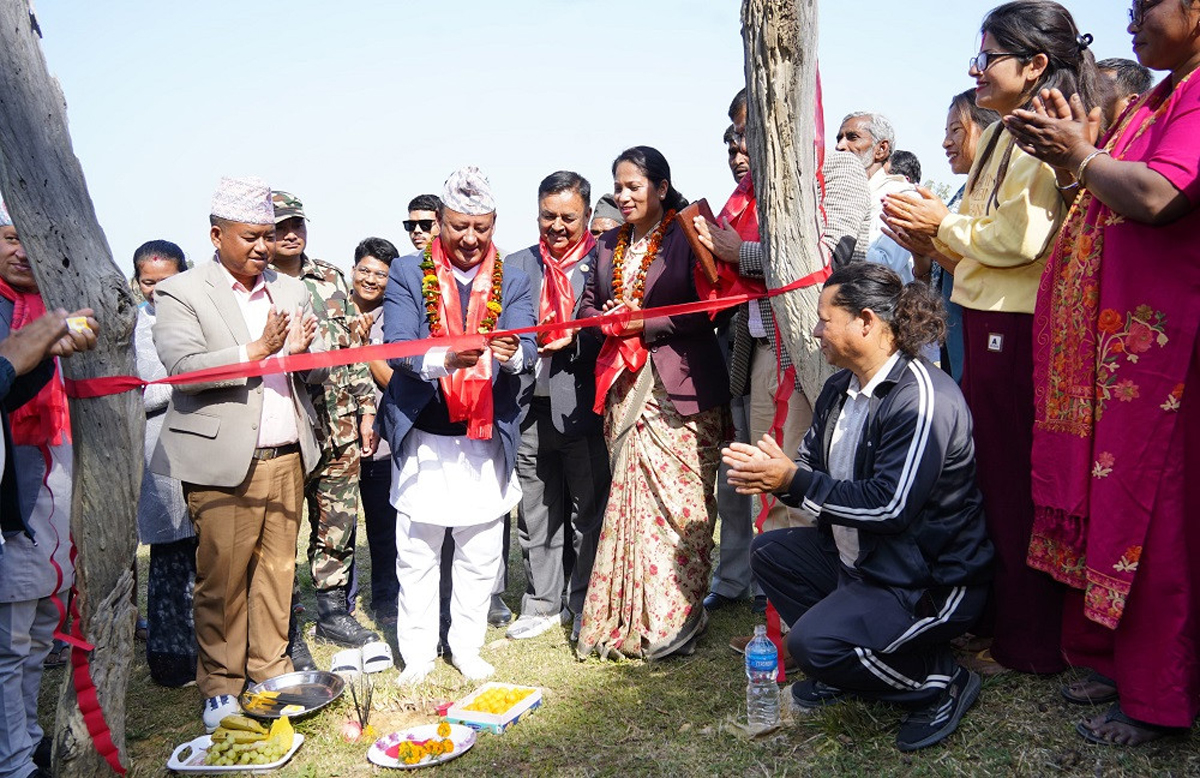 शंकरपुर ताल सिँचाइ आयोजनाको शुभारम्भ, १९ करोड लागत