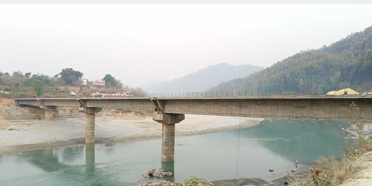 पोखरा-मुग्लिन सडकको पश्चिम खण्डमा ११ पुल बने, दुई वटा निर्माणाधीन