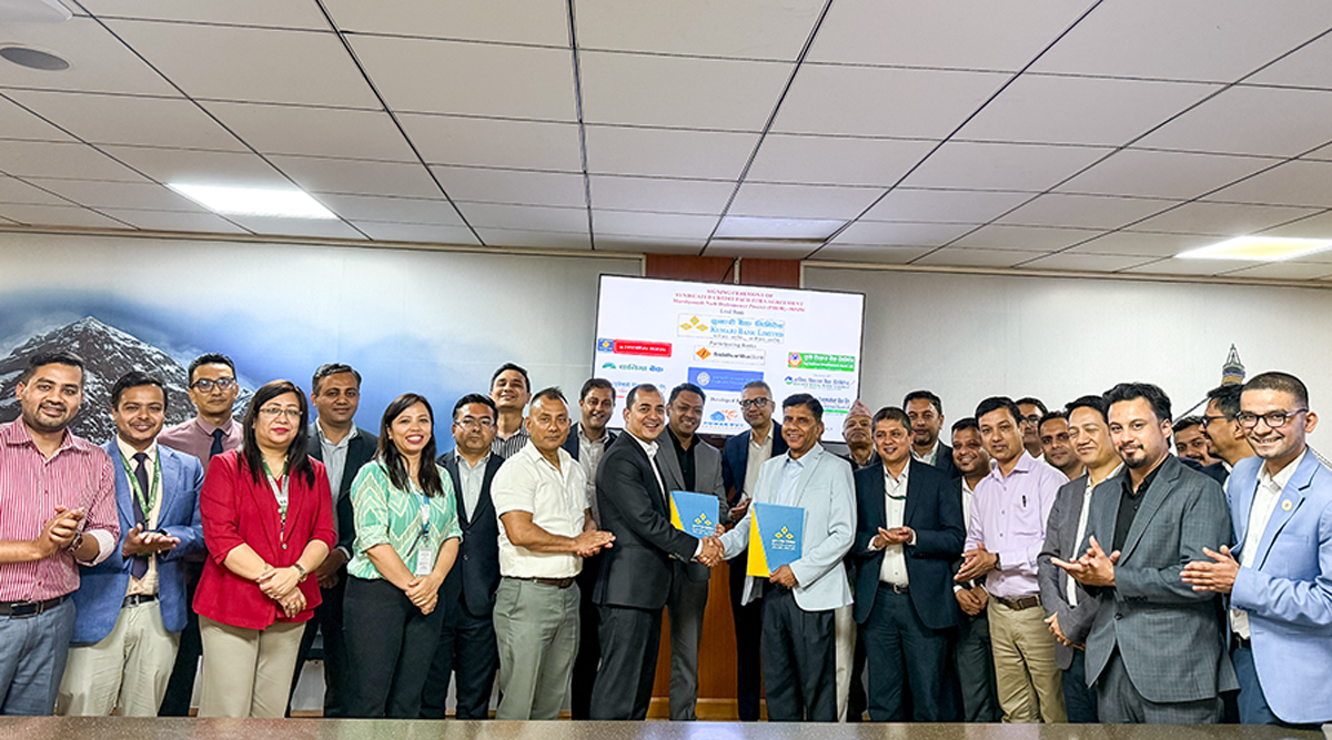 कुमारी बैंकको अगुवाइमा ९० मेगावाटको मर्स्याङ्दी नदी जलविद्युत् आयोजना निर्माणको वित्तीय व्यवस्थापन पूरा