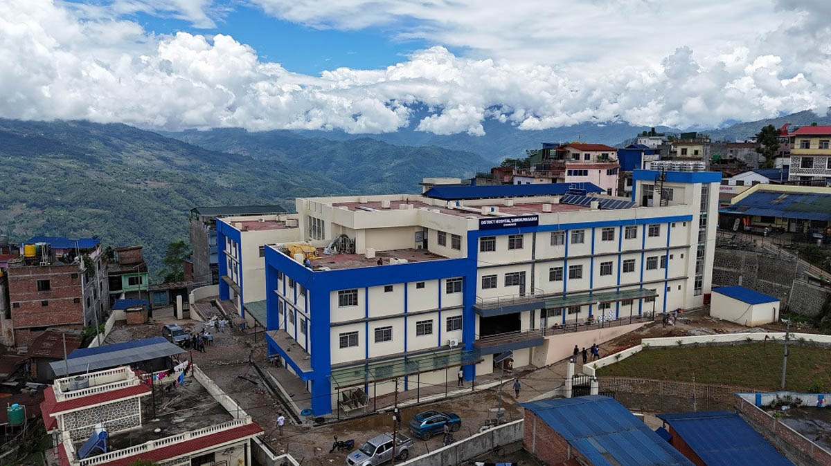 २७ करोड २७ लाख लागतमा संखुवासभामा ५० शय्याको अस्पताल निर्माण