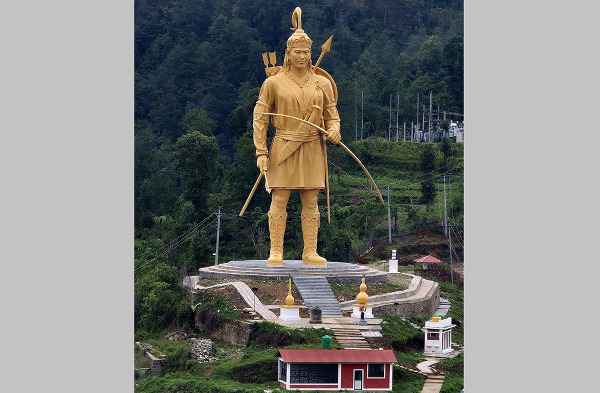 १४ करोड लागतमा यलम्बरको पूर्णकदको प्रतिमासहितको यलम्बर पार्क निर्माण