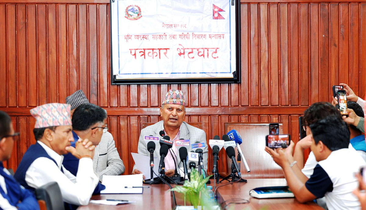 जग्गा प्रकरणमा दोषी देखिए जस्तोसुकै सजाय भोग्न तयार : मन्त्री अधिकारी