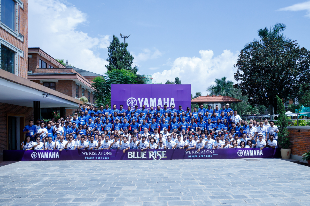 यामाहा नेपालद्वारा ‘ब्लू राइज’ थीममा आयोजित भव्य वार्षिक डिलर मिट २०२५ सफलतापूर्वक सम्पन्न