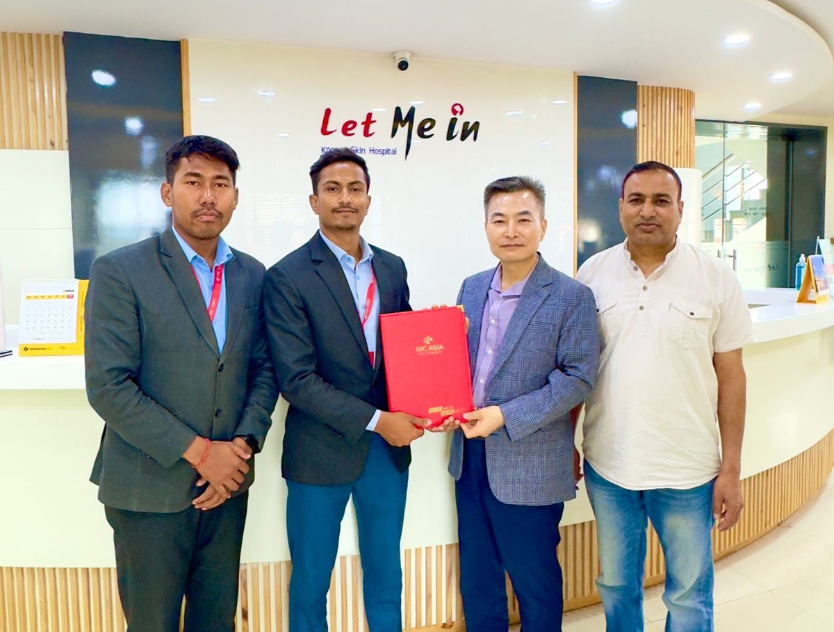 एन आई सी एशिया बैंकका ग्राहकहरुलाई लेट मेइनका विभिन्न सेवाहरु र कोरियन प्रोडक्टहरुमा विशेष छुट उपलब्ध