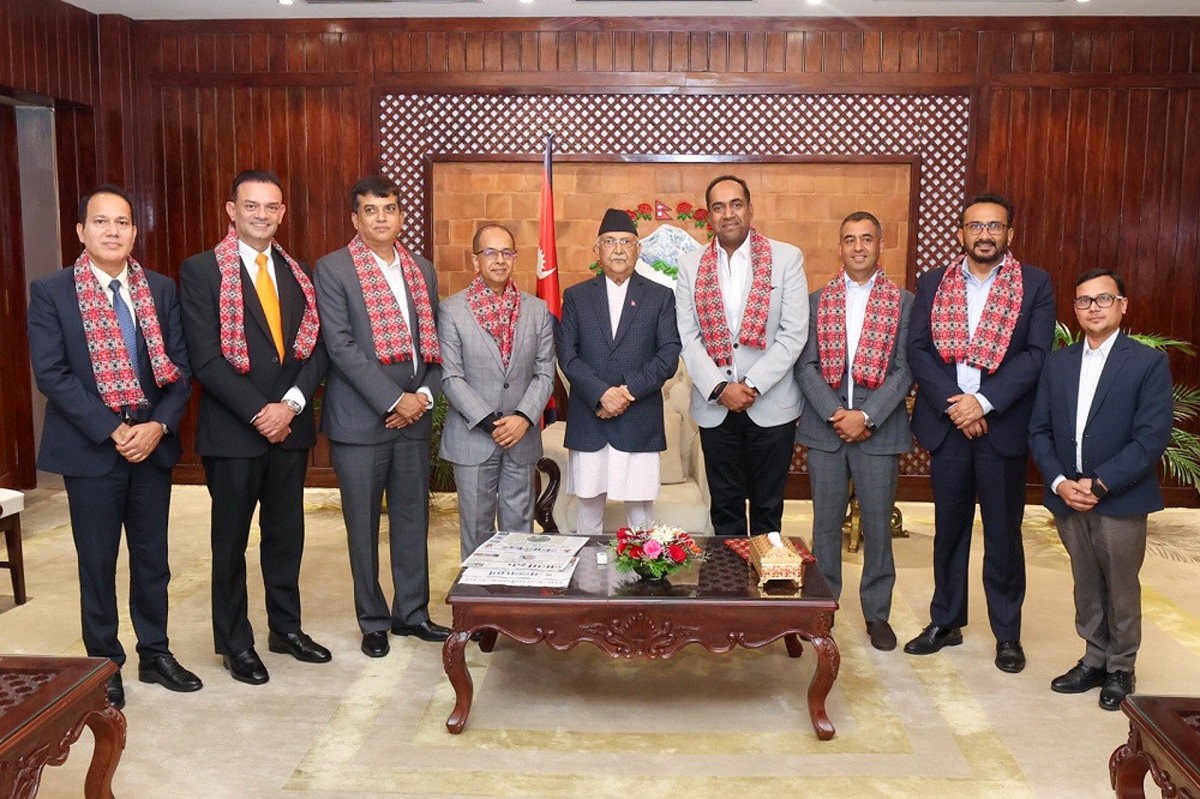 नवनिर्वाचित सीएनआई पदाधिकारी र प्रधानमन्त्रीबीच छलफल, देशलाई औद्योगीकरणमा लैजानुपर्नेमा जोड
