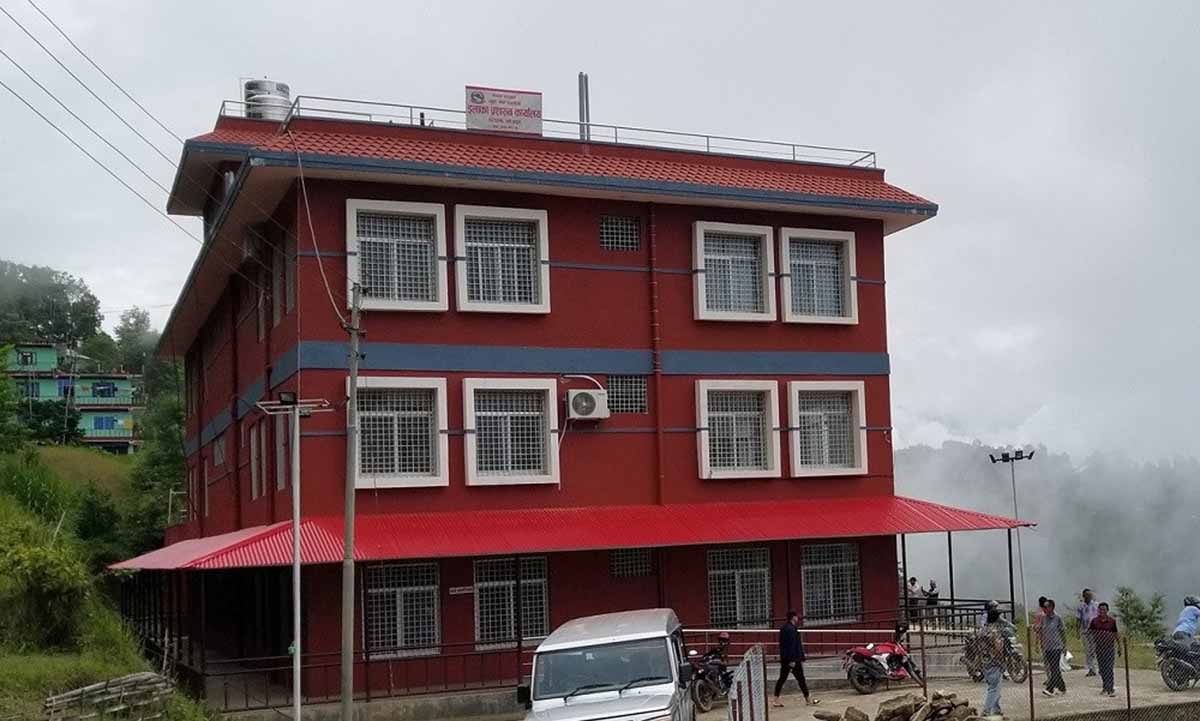 ८ करोड ३२ लाखमा तयार भयो दिङ्लामा इलाका प्रशासन कार्यालय भवन