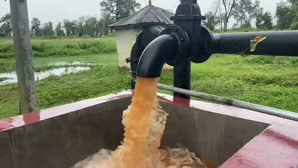 ४० लाख लागतमा शुक्लाफाँटामा बोरिङ जडान, सिँचाइ समस्या समाधान