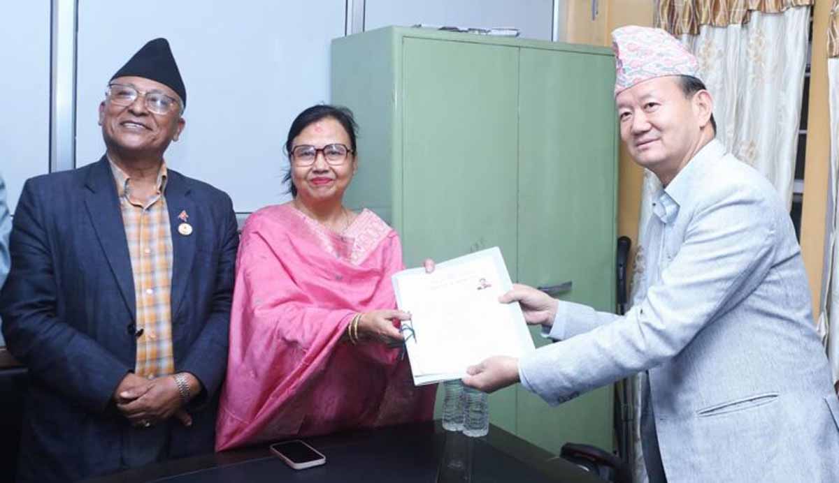 राज्य व्यवस्था समितिको सभापतिमा कांग्रेसकी सांसद ईश्वरी न्यौपाने निर्विरोध चयन