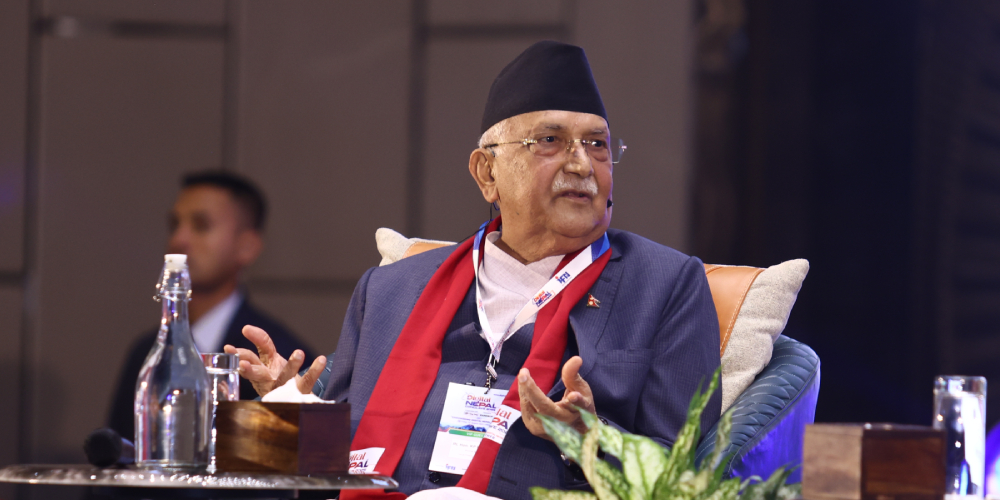 नेपाल ‘डिजिटल वर्क सेन्टर’ बन्न सक्छः प्रधानमन्त्री ओली