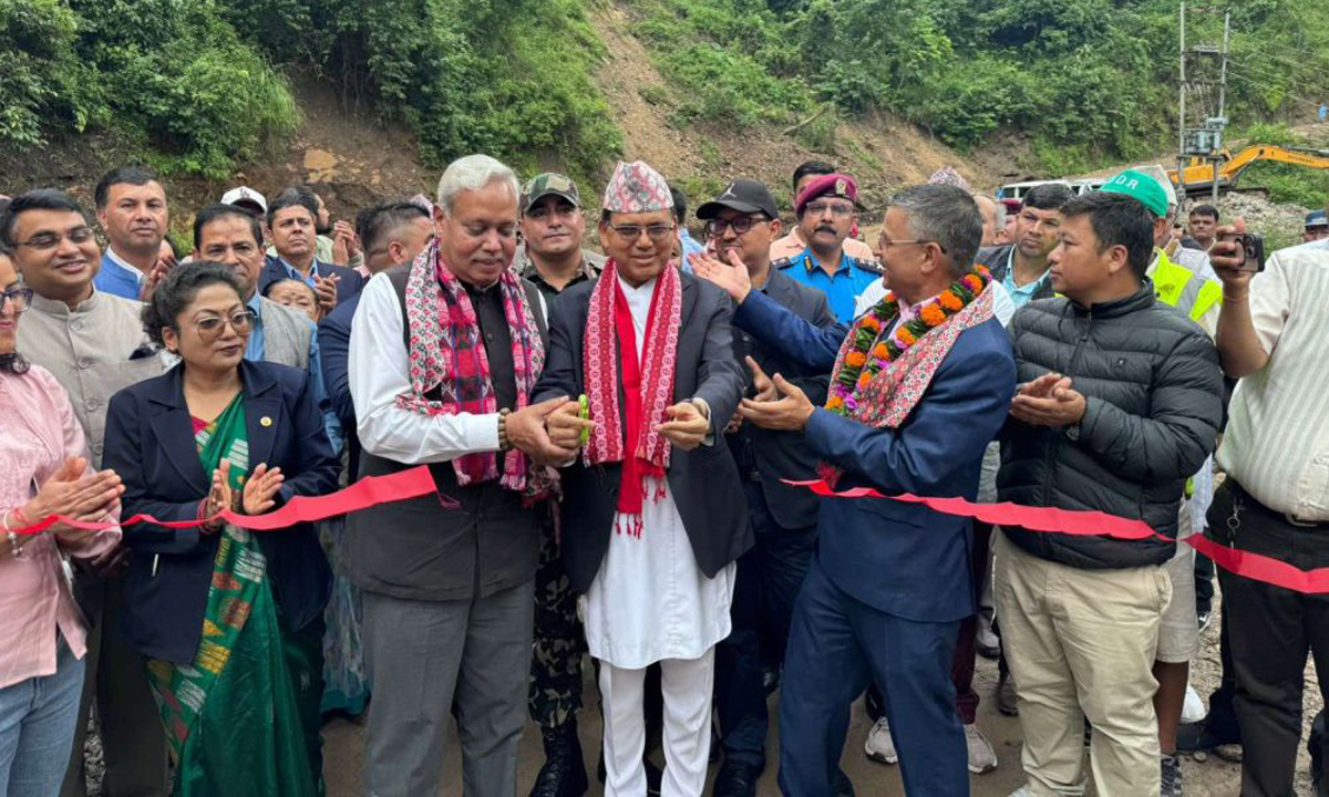 पुवा खोलाको बेलीब्रिज उद्घाटन, पहाड–तराई आवागमन थप सहज