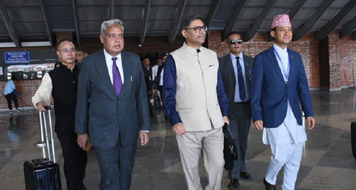 दुईदिने औपचारिक भ्रमणका लागि भारतीय विदेशसचिव मिश्री काठमाडौँमा