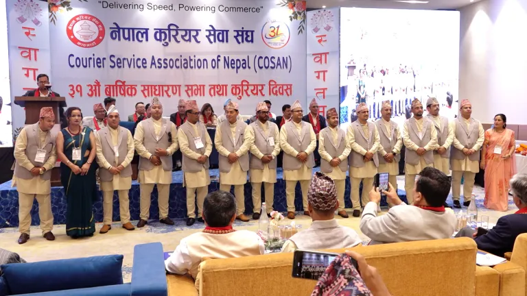 कुरियर सेवा संघको अध्यक्षमा अनिल राजभण्डारी चयन