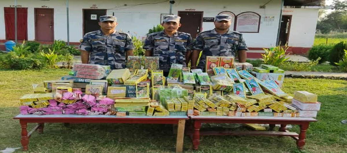 सशस्त्र प्रहरीद्वारा चाडपर्व लक्षित गरी भित्र्याइँदै गरिएको पटकासहितको मोटरसाइकल नियन्त्रणमा