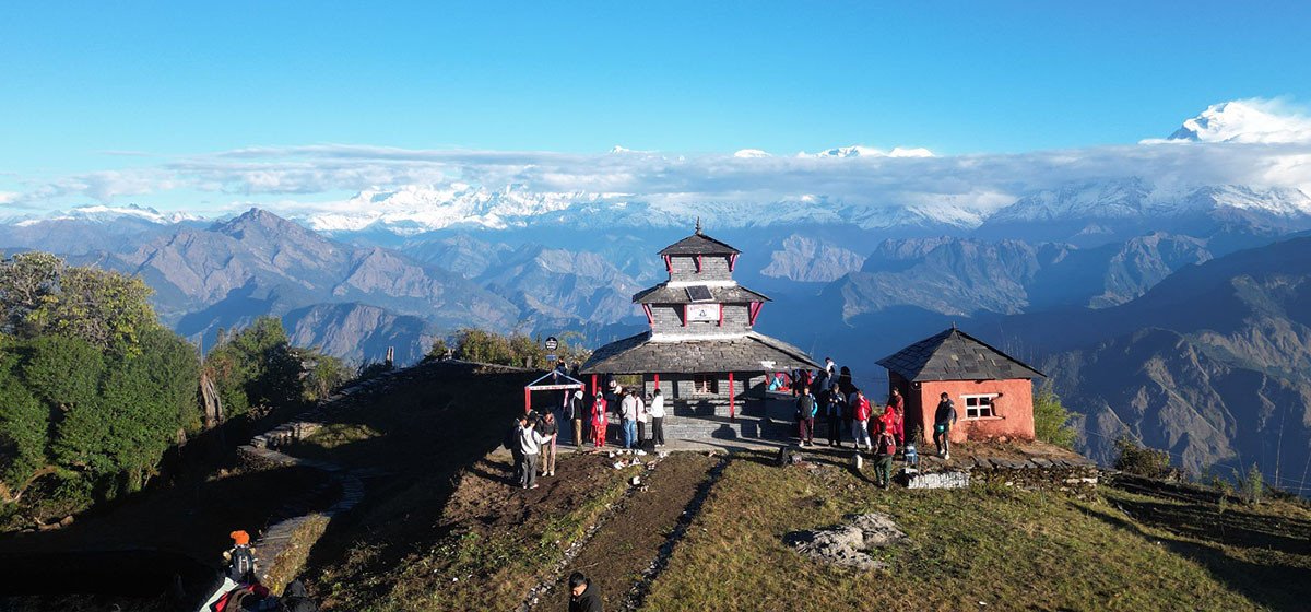 धार्मिक पर्यटकीय स्थल तिनचुलेमा पूर्वाधार निर्माण