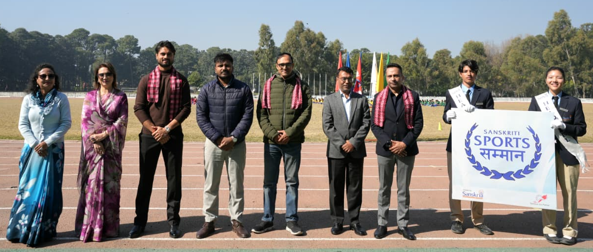संस्कृति स्पोर्ट्स सम्मानद्वारा गुलशन झा सम्मानित