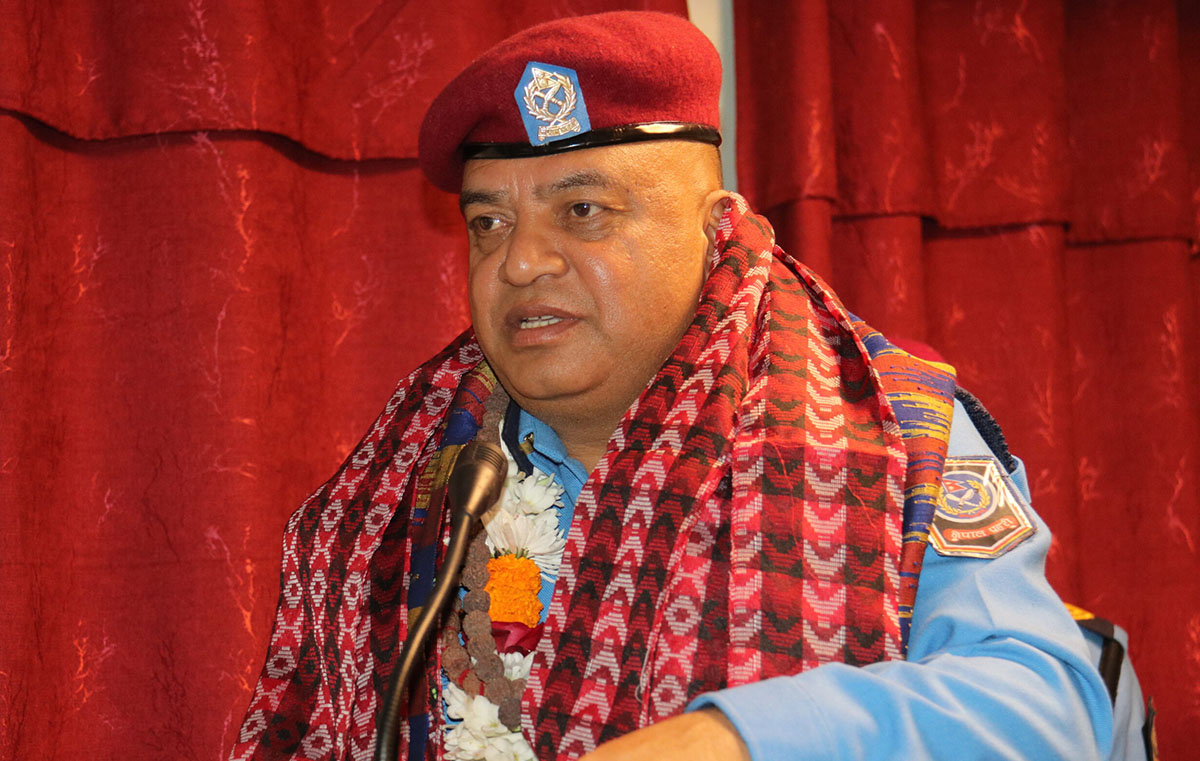 काठमाडौं उपत्यका प्रहरी कार्यालय रानीपोखरीको कमाण्ड एआईजी ईश्वर कार्कीलाई