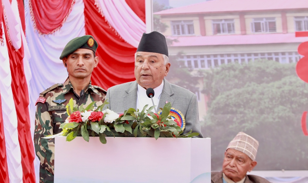 फागुन २१ गतेको निर्वाचन देश, जनता र लोकतन्त्रका लागि अपरिहार्य : राष्ट्रपति पौडेल