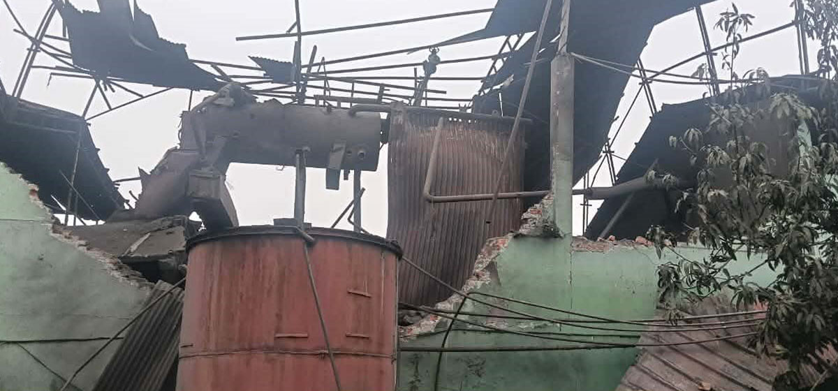 ज्योती डिस्टिलरीमा बोइलर विस्फोट हुँदा एकको मृत्यु, ६ कामदार घाइते