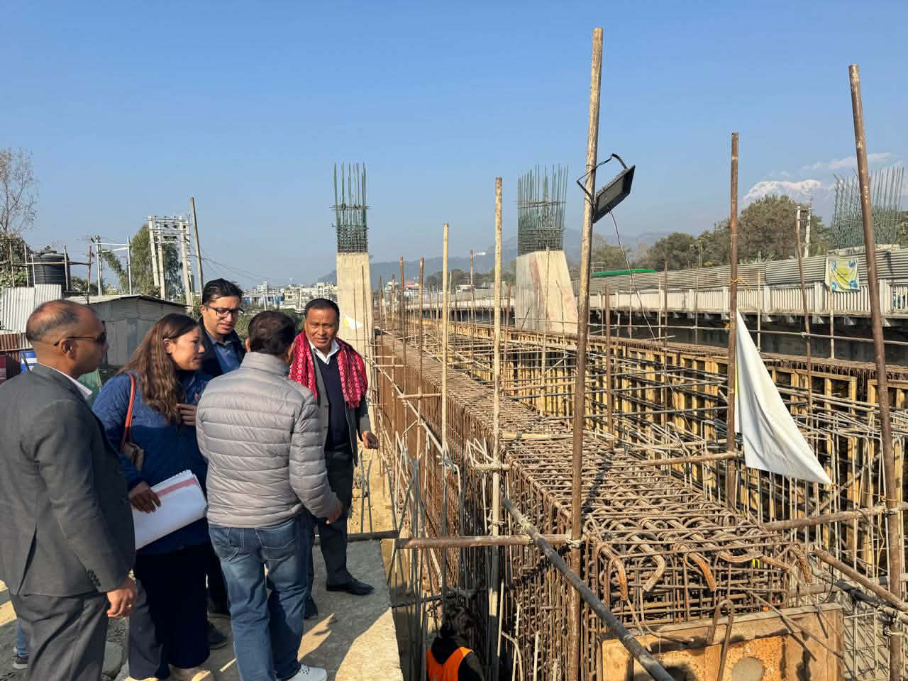 निर्माणाधीन सेती पुलको काम तीव्र पार्न निर्देशन, भैतिक प्रगति ५४ प्रतिशत