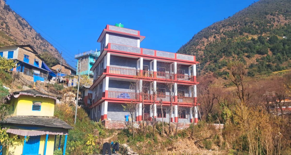 एक करोड ६८ लाखमा वडा कार्यालय भवन निर्माण