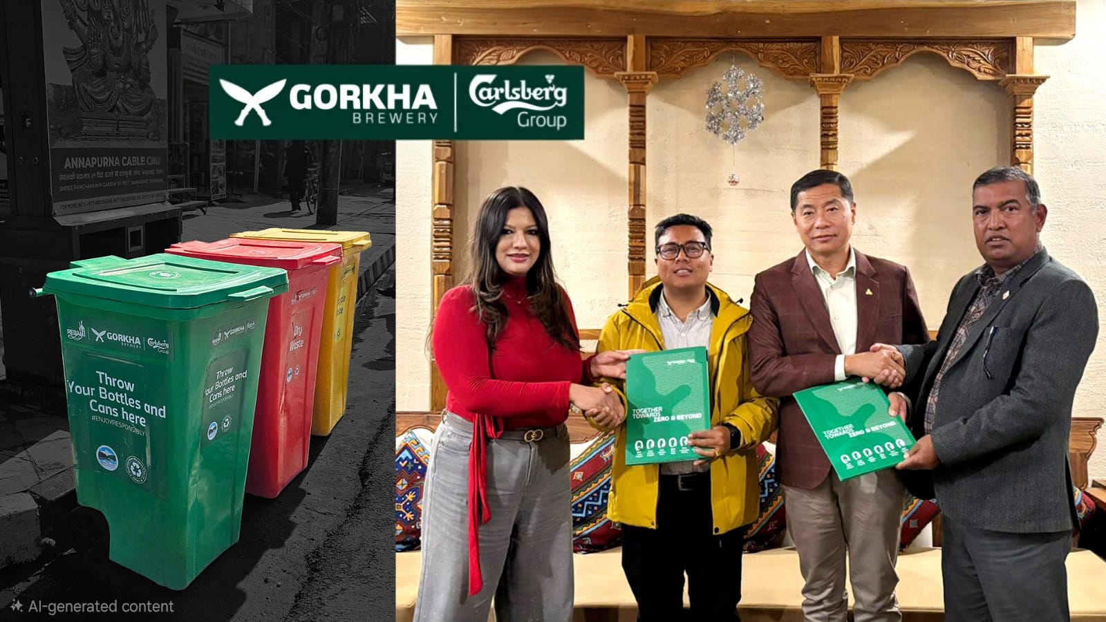 गोर्खा ब्रुअरी कार्ल्सबर्ग ग्रुपद्वारा स्वच्छ २७ औं पोखरा स्ट्रिट फेस्टिभलको लागि विशेष अभियान