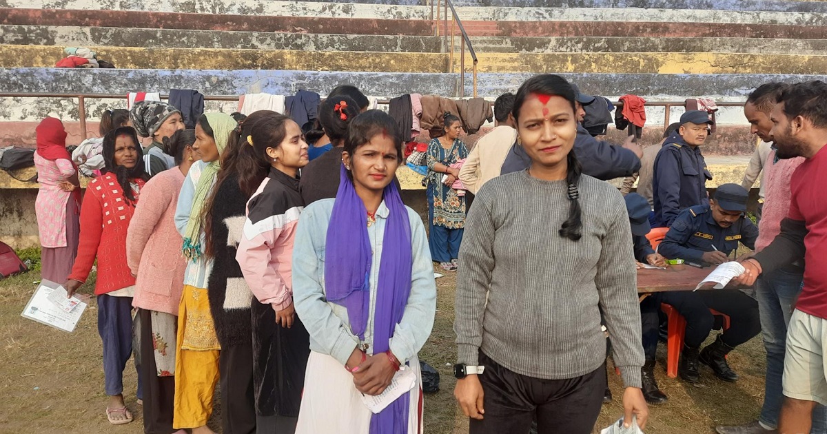 आमाहरूको निर्वाचन प्रहरी बन्ने रहर