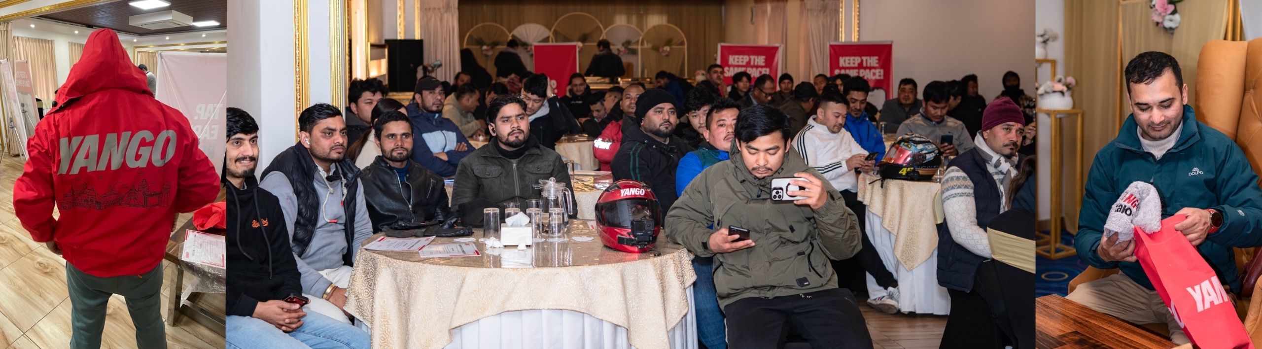 याङ्गो राइडले नयाँ ड्राइभरहरूलाई विशेष पुरस्कार सहित मासिक ड्राइभर सम्मान कार्यक्रम आयोजना गर्यो