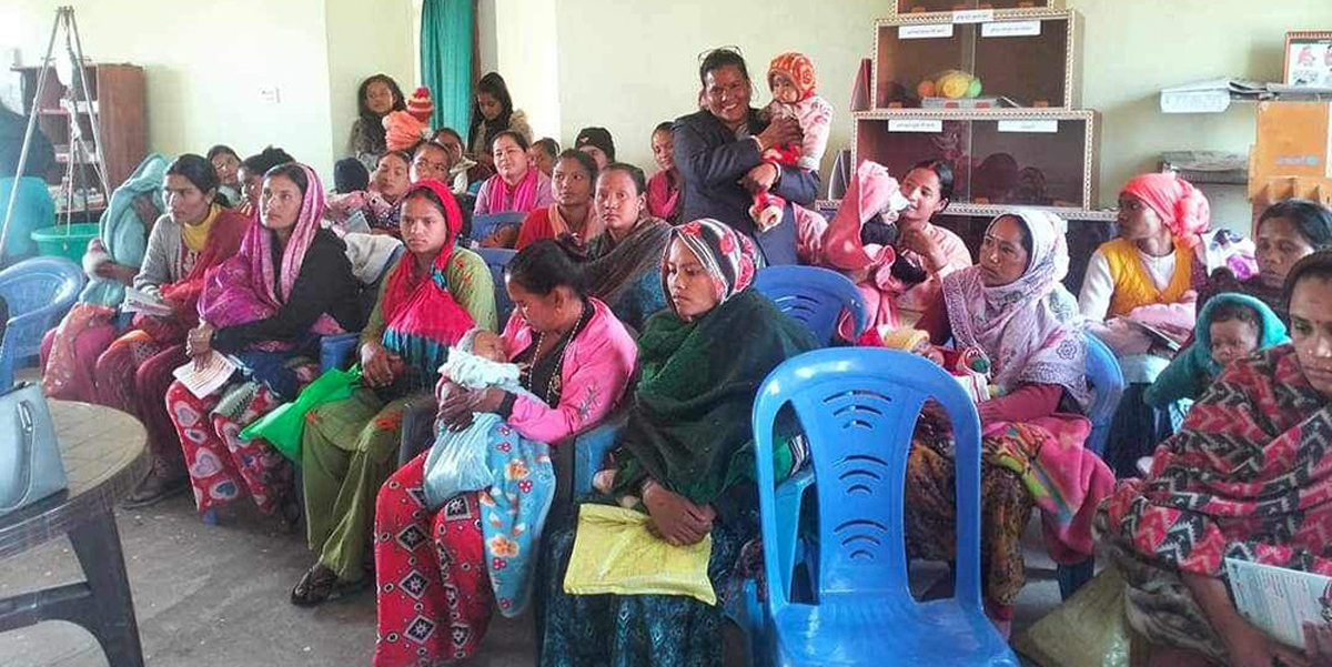 बेलडाँडी गाउँपालिकामा छोरी जन्माउने आमालाई प्रोत्साहन भत्ता