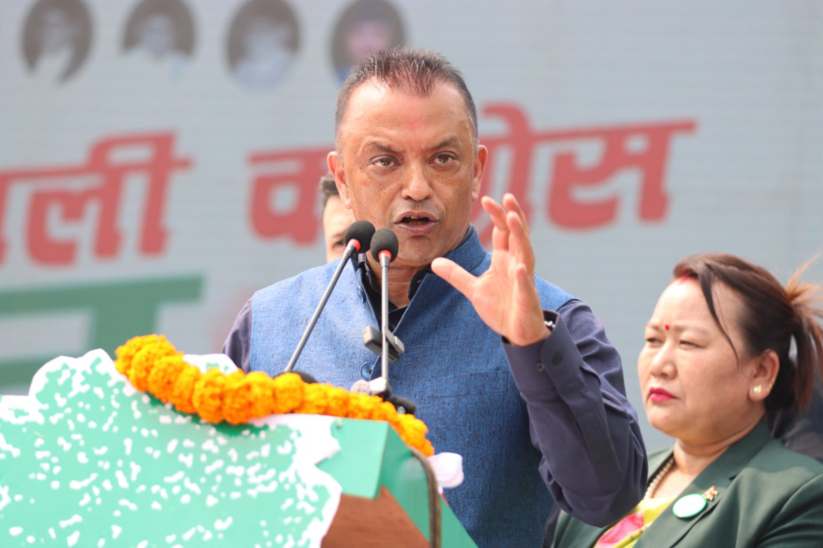 कांग्रेसको संगठन शक्ति बलियो छ , अब घर–घर पुगेर प्रचार गर्नुपर्छ : सभापति थापा