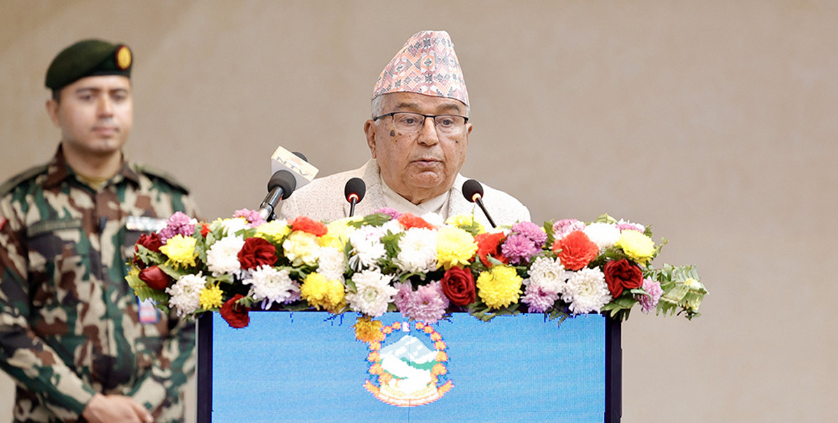 अख्तियार दुरुपयोग राज्यको वैधानिकता र सामाजिक न्यायमाथिको गम्भीर चुनौती हो : राष्ट्रपति पौडेल