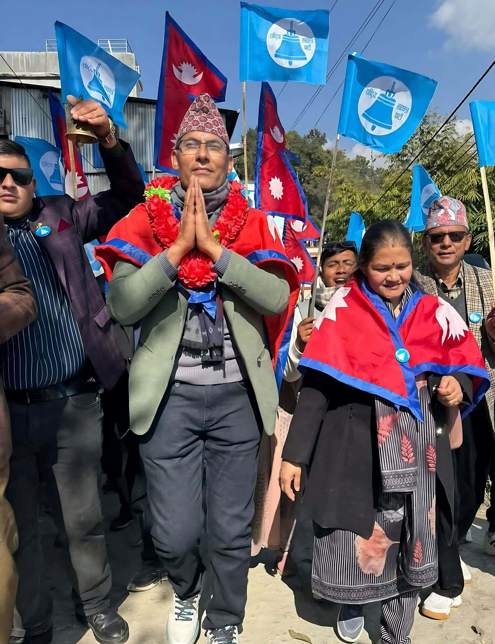ओखलढुंगामा ५ मतान्तरले विश्वराज पोखरेल विजयी, कांग्रेसका कुमार लुईटेल पराजित
