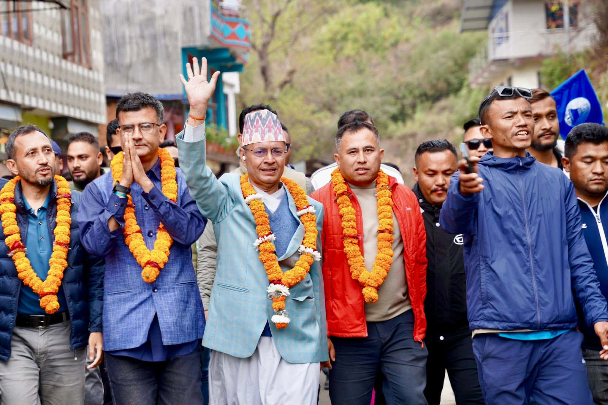 सिन्धुपाल्चोक–१ मा रास्वपाका उर्जा उद्यमी भरत प्रसाद पराजुली विजयी