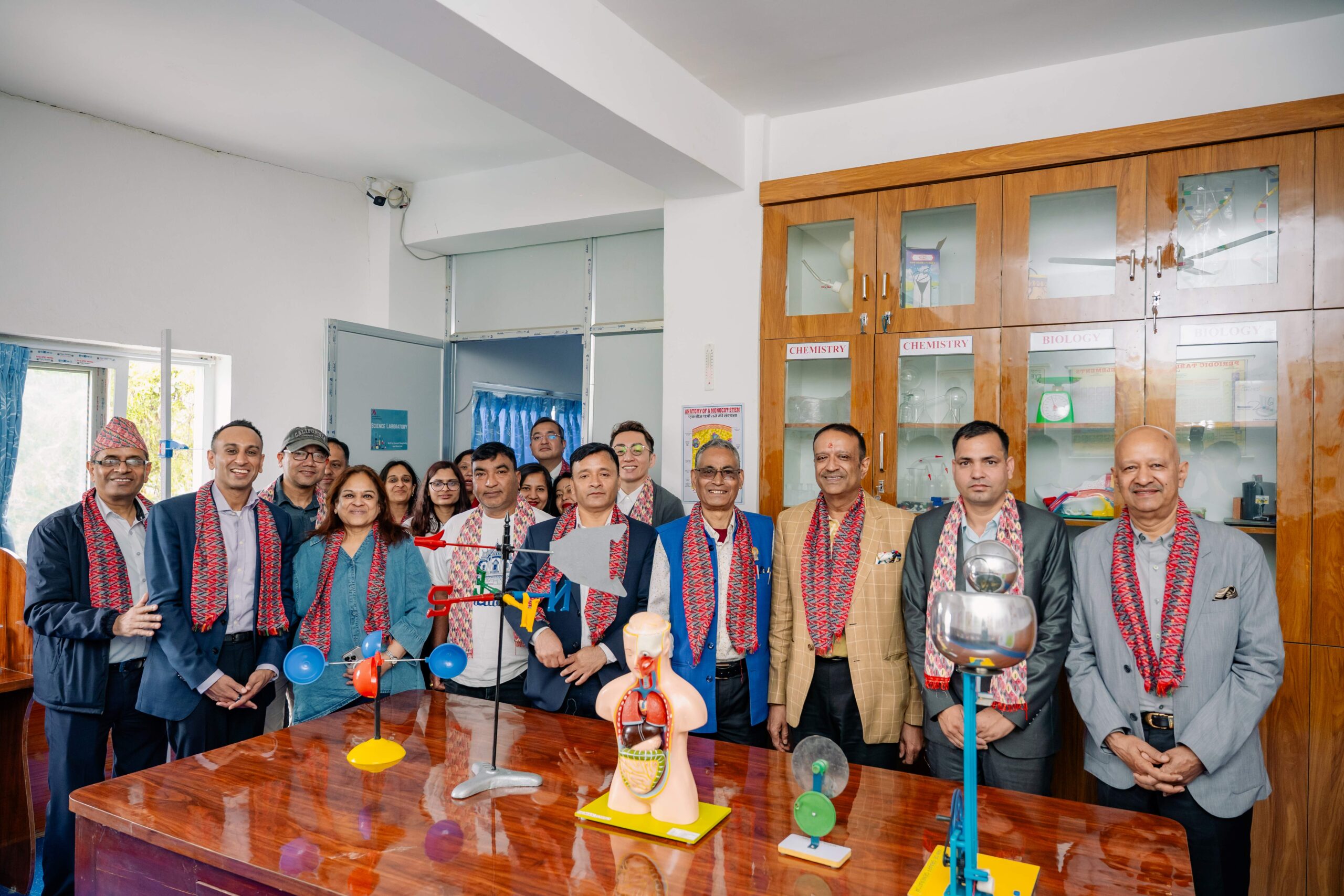 काठमाडौं मेरियट होटलले गर्‍यो कर्पारेट सामाजिक उत्तरदायित्व अन्तर्गत स्थानीय विद्यालयलाई सहयोग