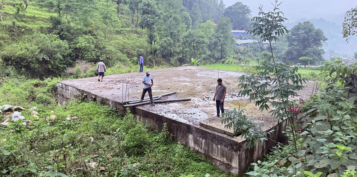 १४ वर्षदेखि अलपत्र सिँचाइ ट्याङ्की, पाँच हजार रोपनी जमिन अझै पानीविहीन