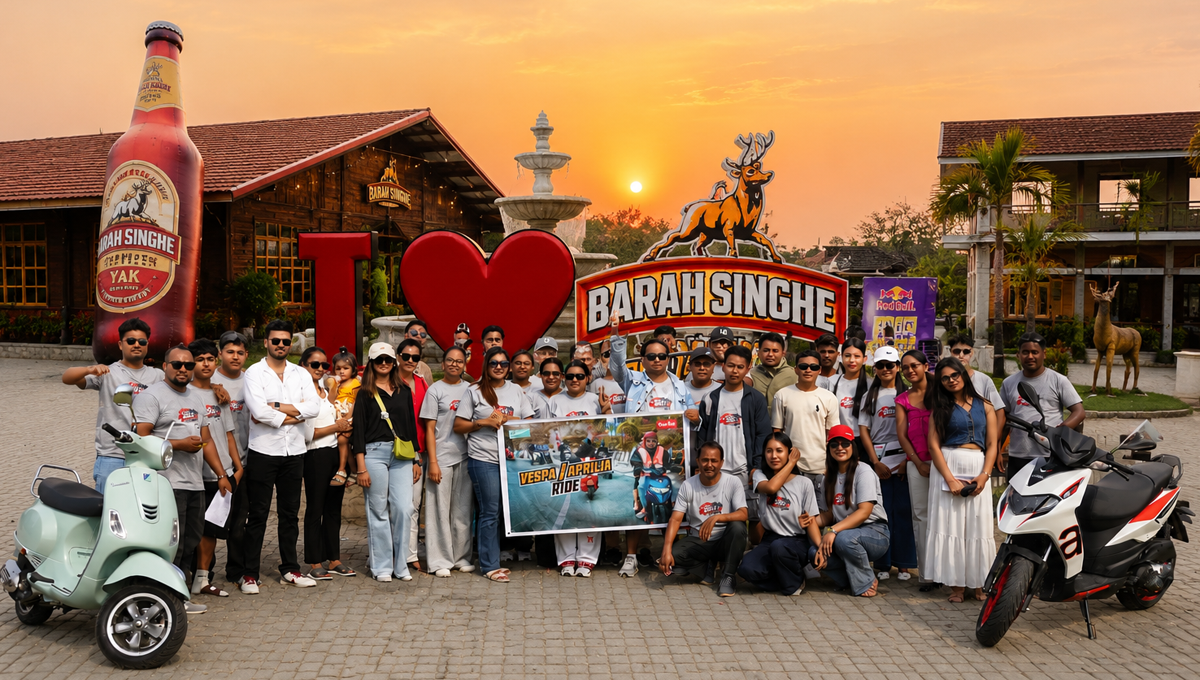 बुटवलमा भेस्पा–अप्रिलियाको विशेष स्कुटर यात्रा सम्पन्न, टाइगर फरेस्टमा आत्मीय स्वागत