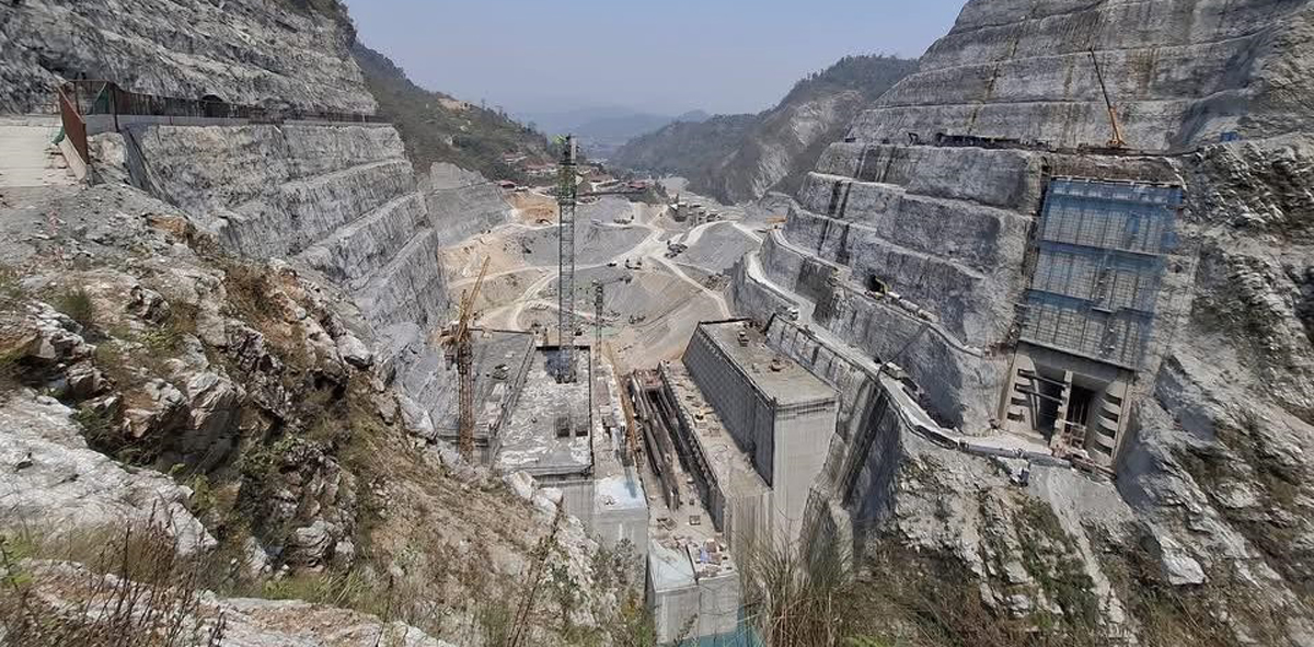 राष्ट्रिय गौरवको तनहुँ जलविद्युत् आयोजनाको सुरुङ निर्माण अन्तिम चरणमा, ५७ प्रतिशत काम सम्पन्न