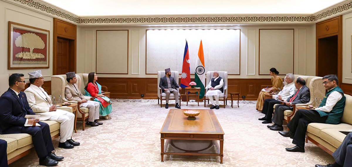 मोदी–लामिछाने भेट: ‘नयाँ सरकारसँग सहकार्य गर्न भारत उत्सुक’