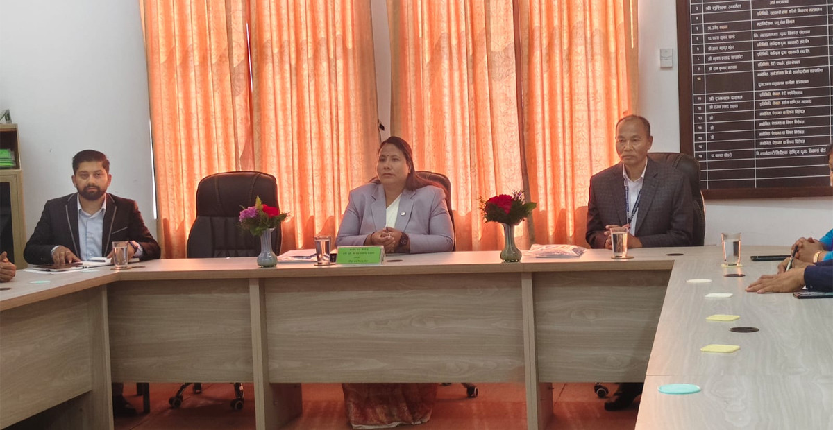 दुग्ध विकास बोर्डलाई परिणाममुखी संस्थाका रूपमा विकास गर्नुपर्छ- मन्त्री गीता चौधरी