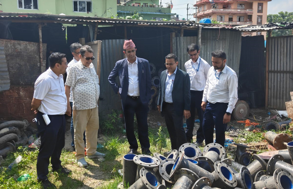 मेलम्ची खानेपानी आयोजनाअन्तर्गत निर्माणाधीन संरचनाको अनुगमन
