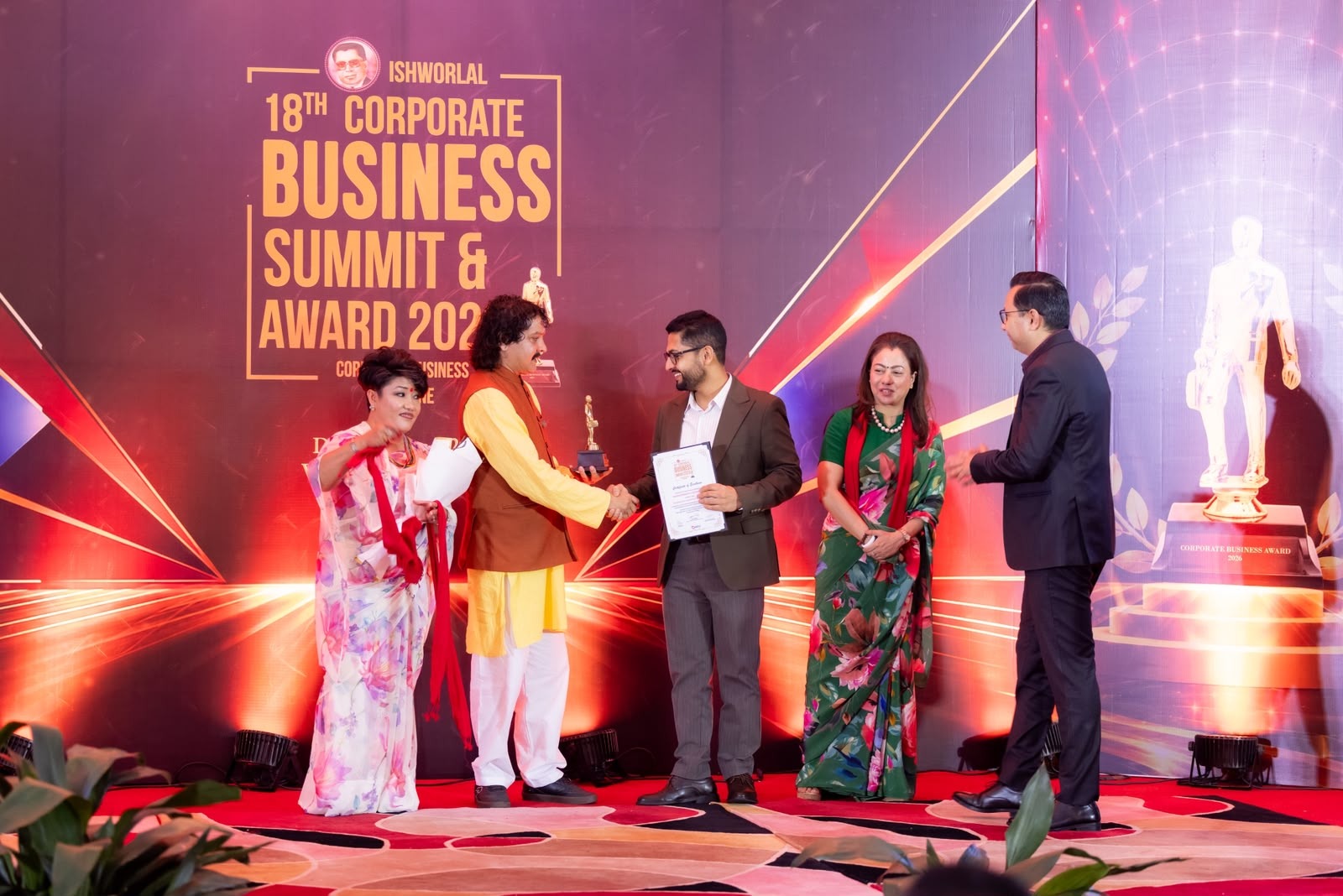सानिमा रिलायन्स लाईफ इन्स्योरेन्सलाई कर्पोरेट लाइफ इन्स्योरेन्स अफ दि इएर २०२६ अवार्ड प्राप्त