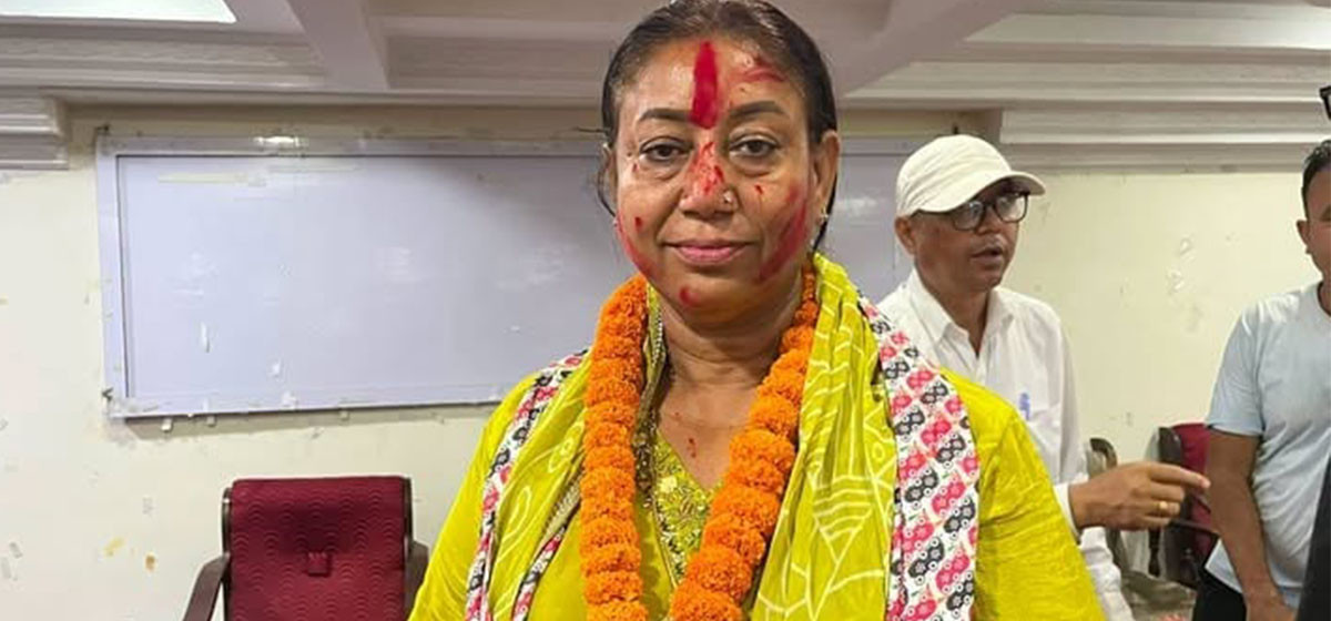 उद्योग वाणिज्य संघ इटहरीको अध्यक्षमा गायत्री कट्वाल भण्डारी निर्वाचित, संघको इतिहासमा पहिलो महिला नेतृत्व