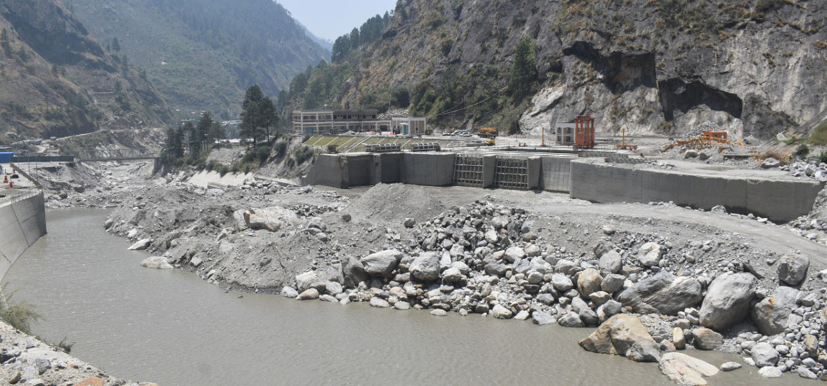 बाढीले रेलेखोला जलविद्युत् आयोजना बन्द