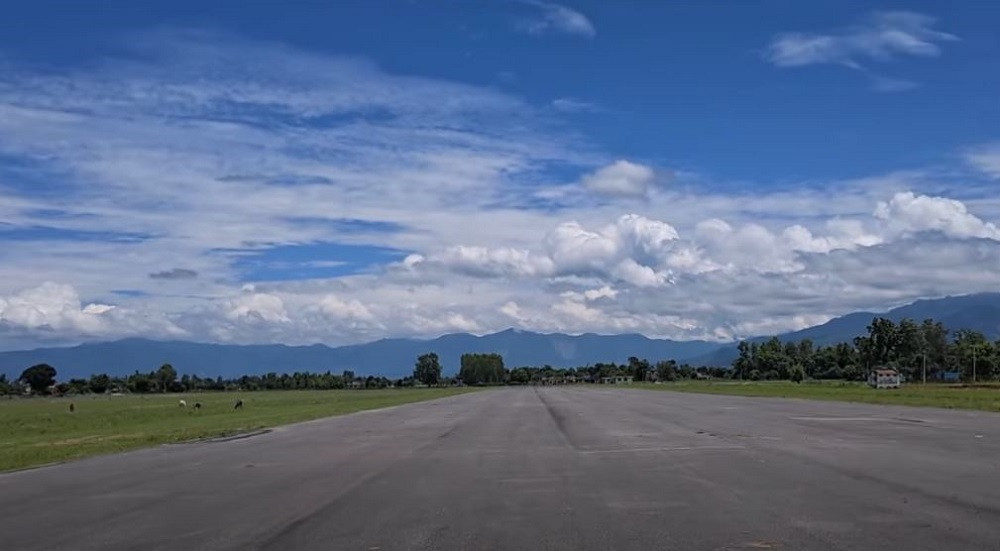 मझगाउँ विमानस्थलमा उच्चपदस्थको भ्रमण निरन्तर, पुनर्निर्माणको गति भने सुस्त