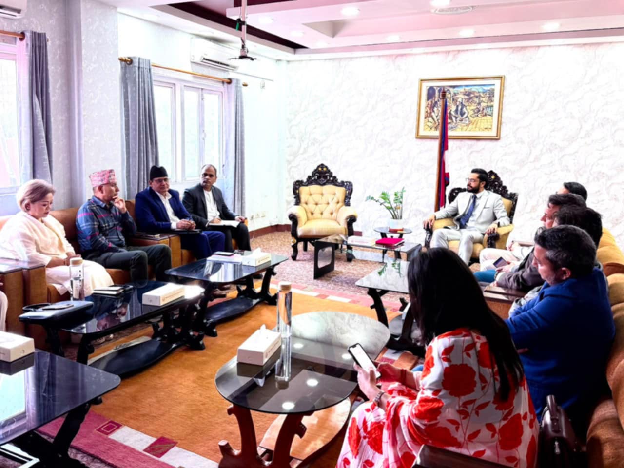 शिक्षा सुधारमा निजी क्षेत्रको सहकार्य अपरिहार्य :  शिक्षामन्त्री पोखरेल