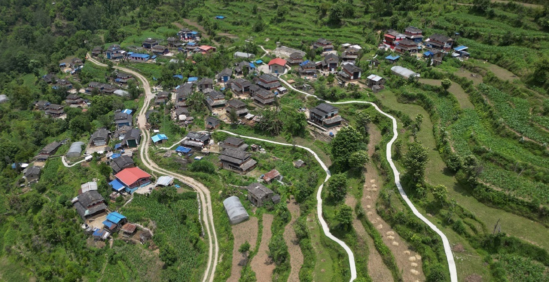 म्याग्दीमा गत आवमा चार किलोमिटर पदमार्ग निर्माण, विश्रामस्थललगायत पर्यटकीय पूर्वाधार तयार