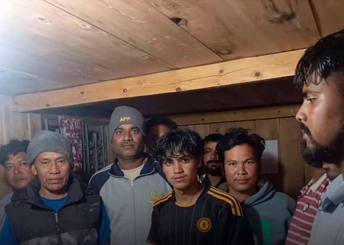 चिलिमे हाइड्रोपावरका ९ कामदार रुबीभ्याली हुँदै सशस्त्र प्रहरीको सम्पर्कमा