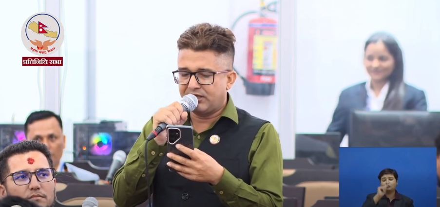 सांसद गेलालको प्रश्न– ‘देश घुम्ने रहर हो कि समस्या समाधान गर्ने हुटहुटी?’